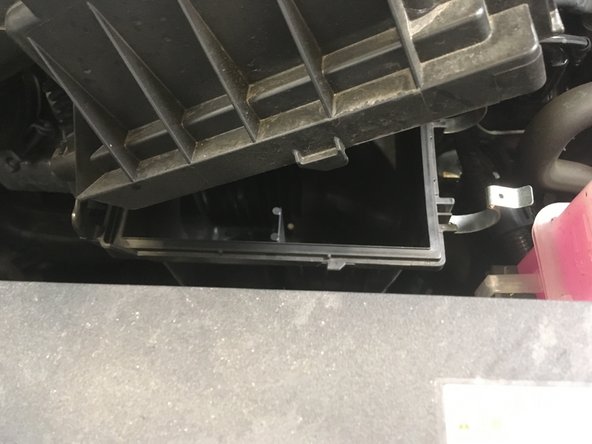 Installer le nouveau filtre