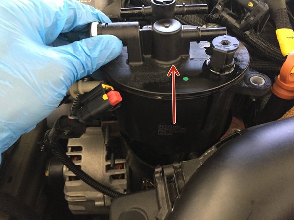 Retirer le filtre à carburant