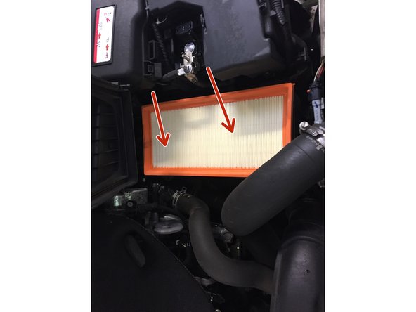 Installer le nouveau filtre