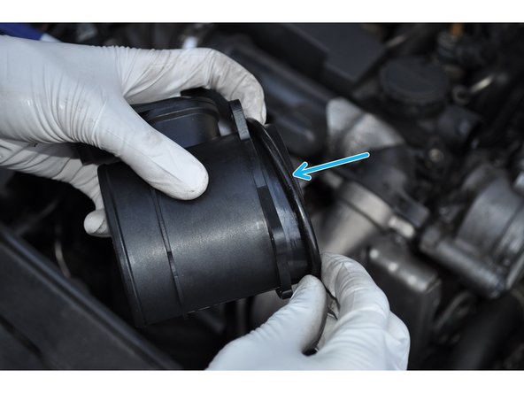 Positionner le joint sur le nouveau capteur