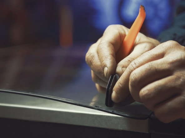 
In the case of a broken window, it probably remained in the window seal.
