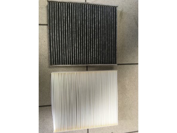 Vérifier que les deux filtres corresponde