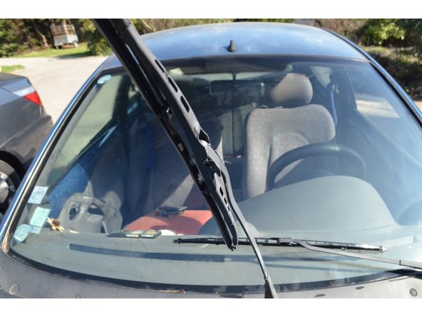 Remettez le balai dans sa position d'origine.