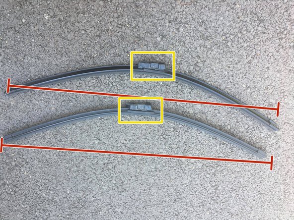 S'assurer de la compatibilité des nouveaux essuie-glaces en les comparants avec les anciens.