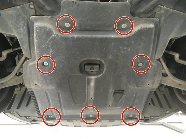 Serre les 7 vis de 8