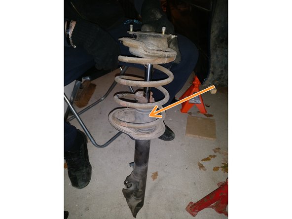 Vous pouvez constater l'état de l'ancien manchon