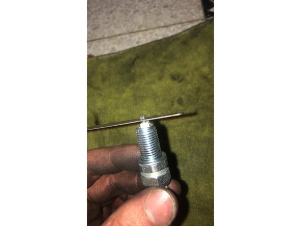 Verifier l'écartement