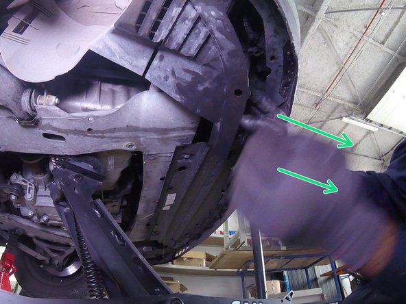 Retirer le pare boue