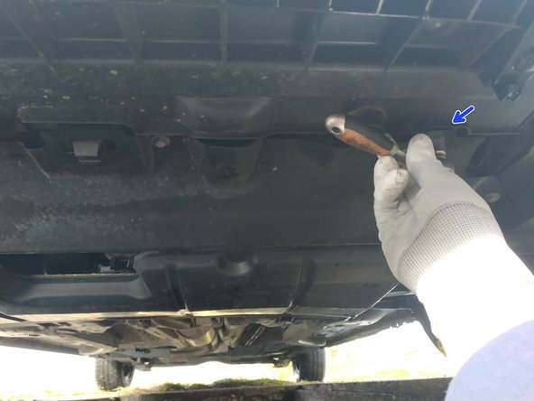 et visser les 7 vis, clé de 10mm