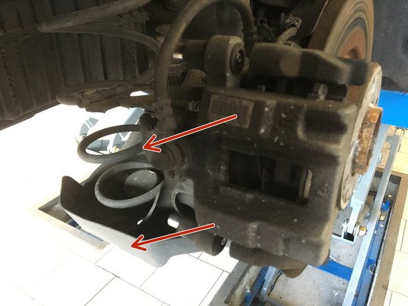 Démonter l’étrier