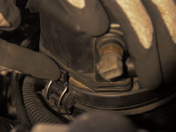 
The second clip is similar and is located behind the air box
