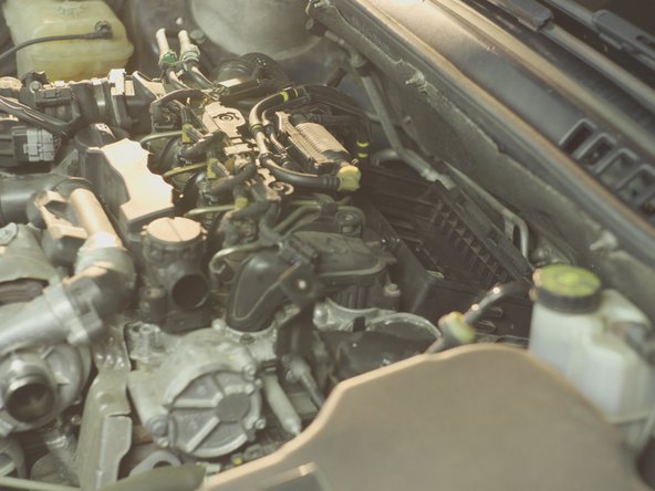 Retirer le filtre à air.