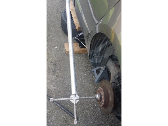 déposer le disque de frein