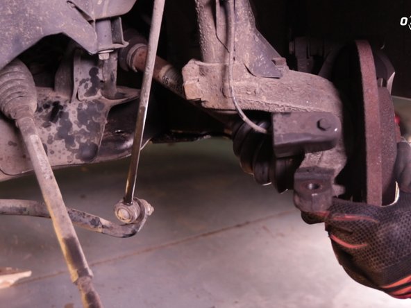 Déposer le triangle de suspension