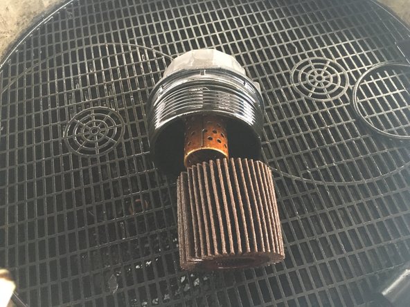 Démonter le filtre à huile