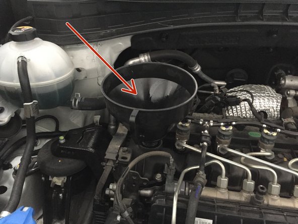 
Check the oil level with the dipstick
