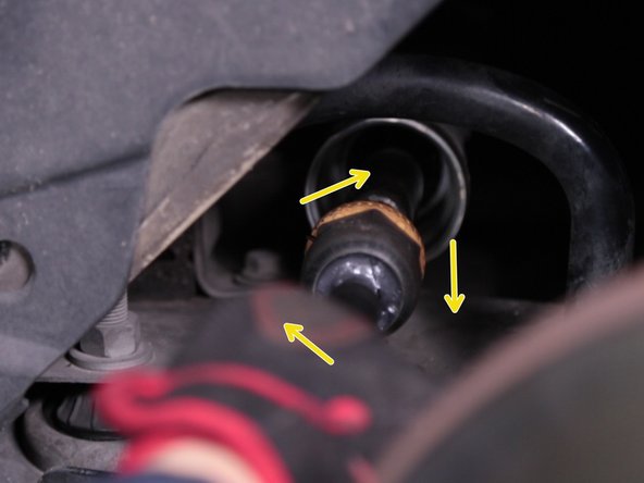 Revisser la nouvelle biellette dans son emplacement