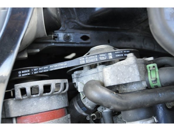 
Check that it is working properly by running the engine. If everything is OK, reassemble the under-engine plate, replace the wheel, remove the jack stands and lower the car. That's it!
