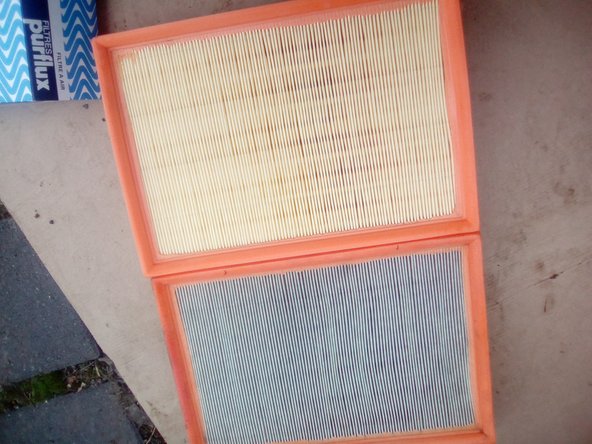 comparer les 2 filtre à air