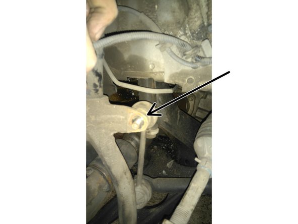 Débloquer la barre stabilisatrice