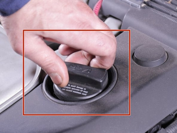 Repositionner la jauge d'huile