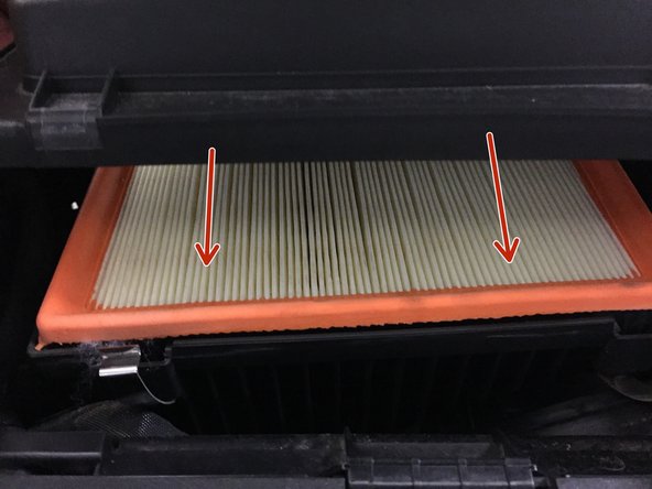 Installer le nouveau filtre