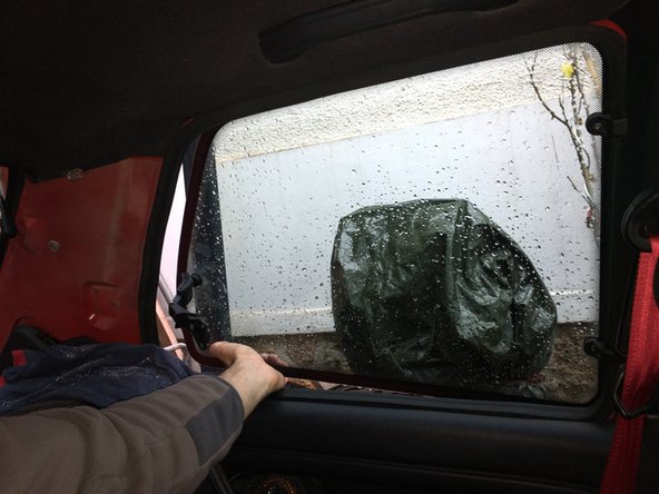 
Place one hand under the glass or have someone help you hold the glass
