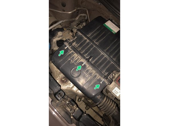 Replacer la boite à air