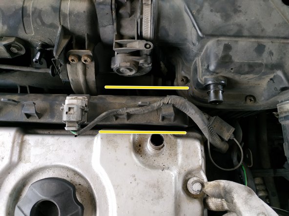 
put the harness in place in the grommet
