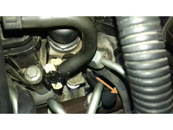 Cylindre numéro 1 coté boite de vitesse.