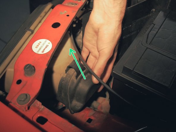 
Pull the plastic cover to remove it and access the bulb
