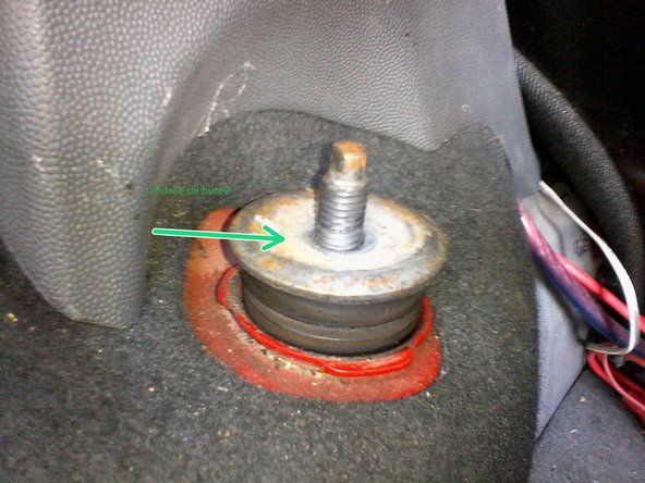 Mettre la rondelle de butée