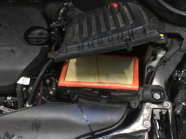 Ouvrir la boite à air