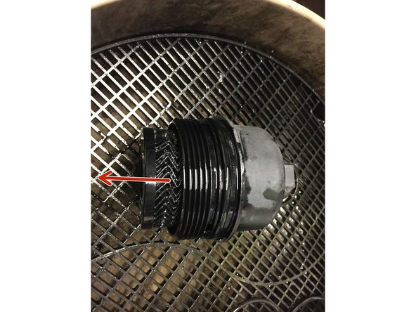 Retirer l'ancien filtre