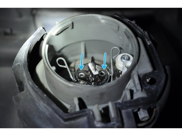 Placer correctement l’ampoule