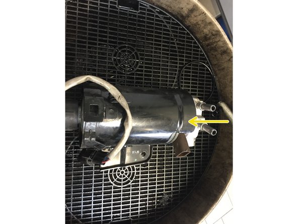 
Reassemble the filter in its support
