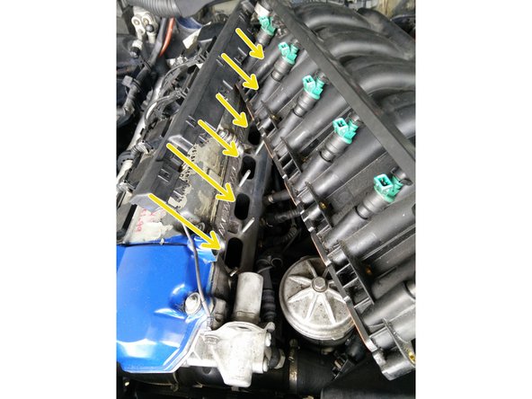 Retirer l'essuie-tout des conduits d'admission