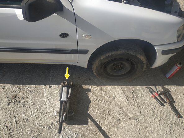 sortir la chandelle et le cric