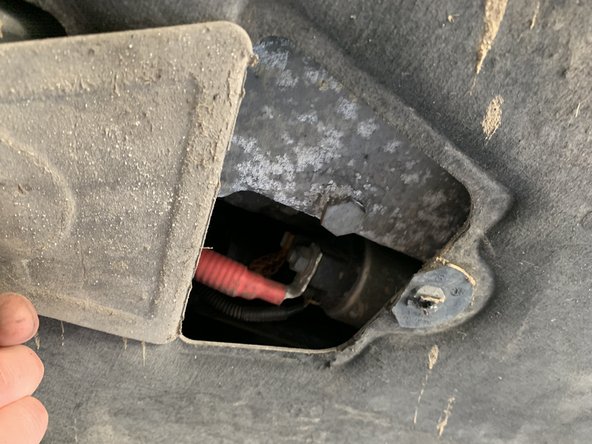 ouvrer la trape d'accès