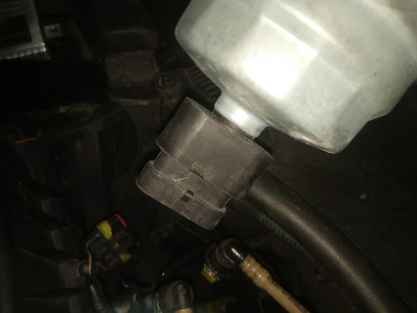 On dévisse le capteur