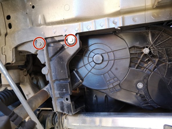 Remonter les caches galets - courroie.