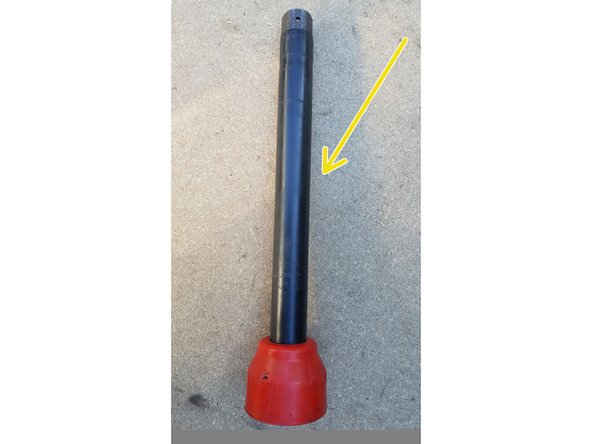 Outil pour démonter les biellettes.