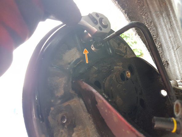 Vis de purge du cylindre récepteur