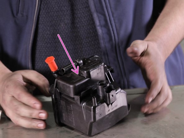 Replacer le réchauffeur sur le filtre