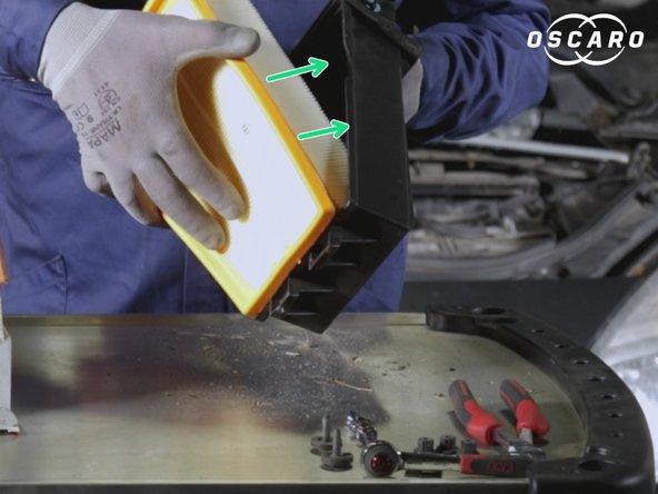 Nettoyer le support du filtre