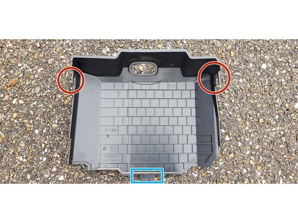 Détrompeur à remettre lors du remontage. NPO  (ne pas oublier)