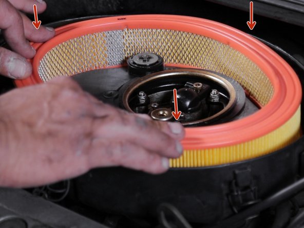 Bien vérifier que le filtre à air soit bien insérer