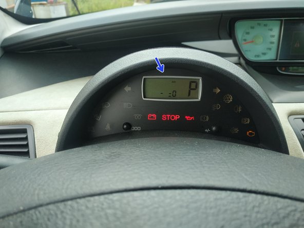 à la fin du compte à rebours, le voyant est réinitialisé