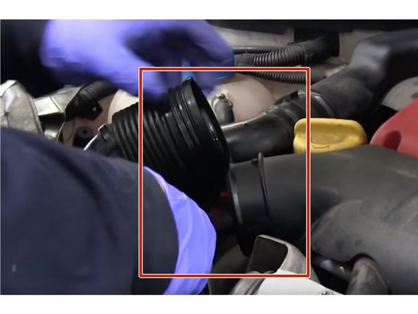 Réinstaller la durite du turbo