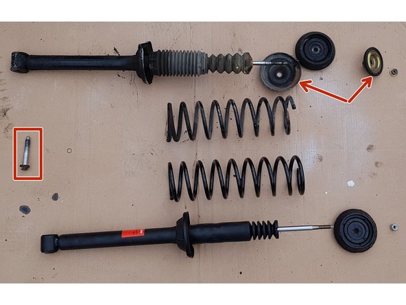 Anciennes pièces à récupérer.